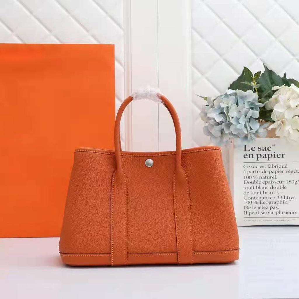 H domov haute couture zahradní taška zahradní párty taška tote velká kapacita TOGO kůže dojížděcí taška kabelka dámská