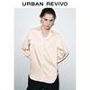 UR Women's 2025 Autumn Single-Breasted Satin Blouse