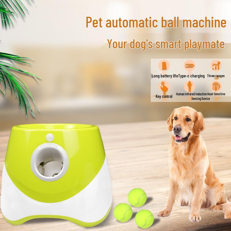 Automatic Tennis Ball Launcher for Dogs