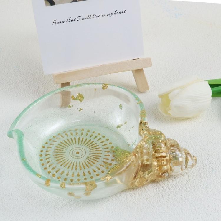Versatile Silicone Mold DIY Storage Box Making Mould Lovely Conch Shaped Moulds