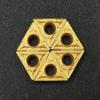 10pcs TCMT110204 TCMT21.51 Turning Tool Mll Insert Carbide Insert for Steel