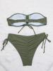 2024 European & American Solid Triangle Bikini: Stylish Women's Swimwear