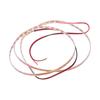 90cm LED Strip 90 Lamp Chips Decorative Ambient Lighting 12V Universal for Car MotorcycleRed Light