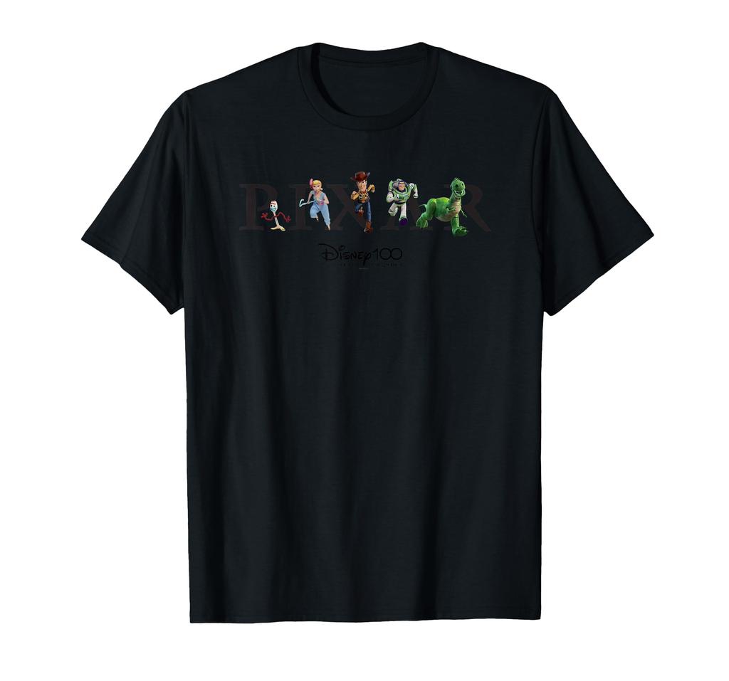 Disney 100 and Pixar's Toy Story Running Anniversary D100 T-Shirt