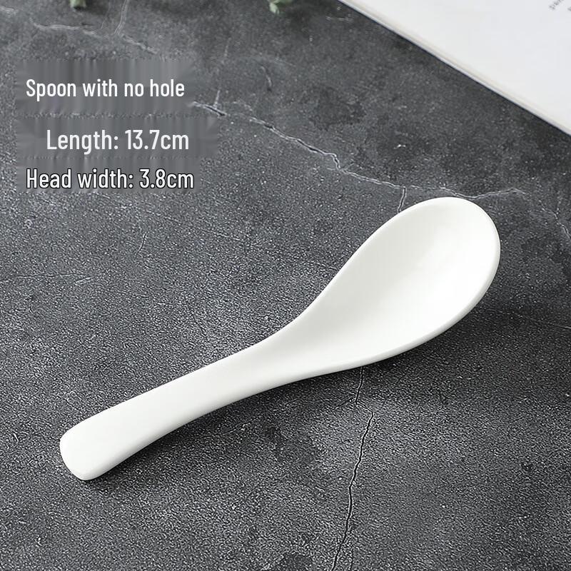 Chang Baosen Ceramic Buffet Soup Spoons