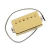 FLEOR Alnico5 Guitar Humbucker Pickup Set with Golden Bridge and Neck Pickups for LP-Style Guitars