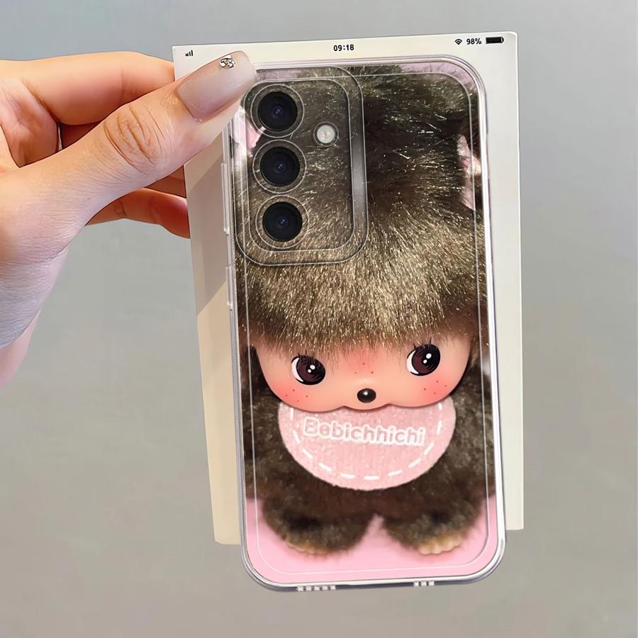 Case for Samsung Galaxy A36 A13 A33 A52 A24 A54 A15 A55 A14 A16 A34 A35 A52 A31 A25 A51 A56 A50 Phone Cover Cartoon Mmonchhichis