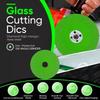 New Steel Glass Cutting Disc Circular Polishing Cutting Blade Rock Slab Grinding Disc 100mm Diameter Cutting Disk for Ceramics