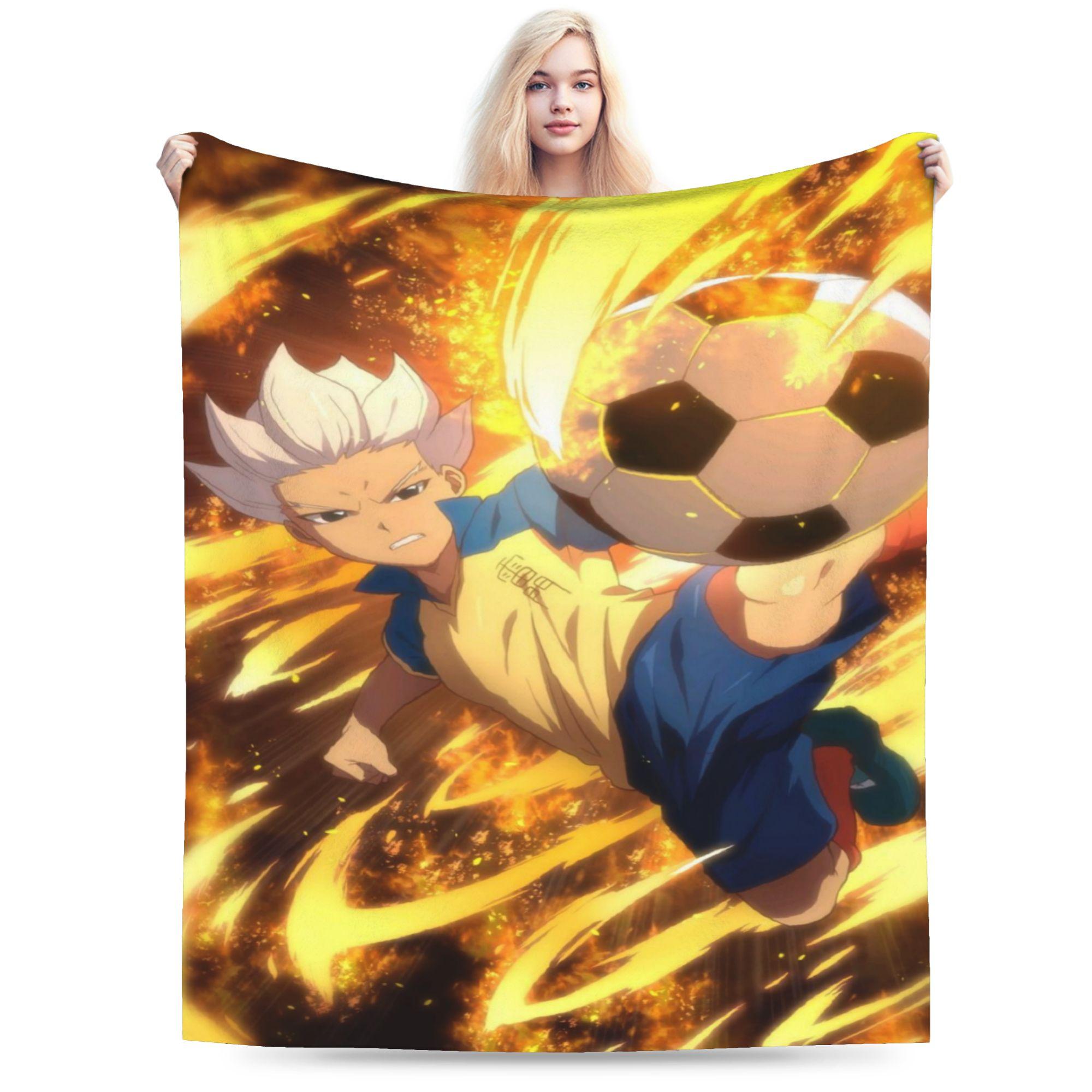 Stylish Inazuma Eleven: Victory Road Blanket Super Soft Flannel  Comfortable Throw Blankets Machine Washable 75cmx90cm