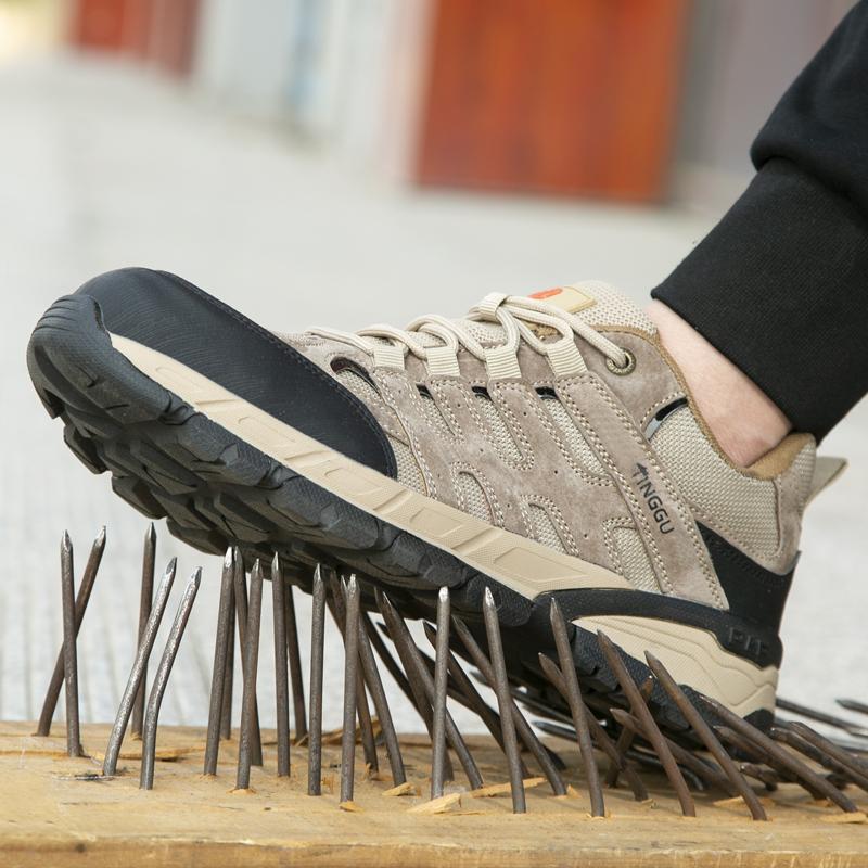 Male Electrical insulated shoes Composite toe Safety Shoes Men Puncture-Proof Work Sneakers Men outdoors Indestructible shoes