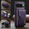 2 in 1 Detachable Magnetic Flip Leather Phone Case for Google Pixel 10 Pro XL Pixel 9 Pro Pixel 8 Pro Vintage Wallet Card Pocket Back Cover Coque