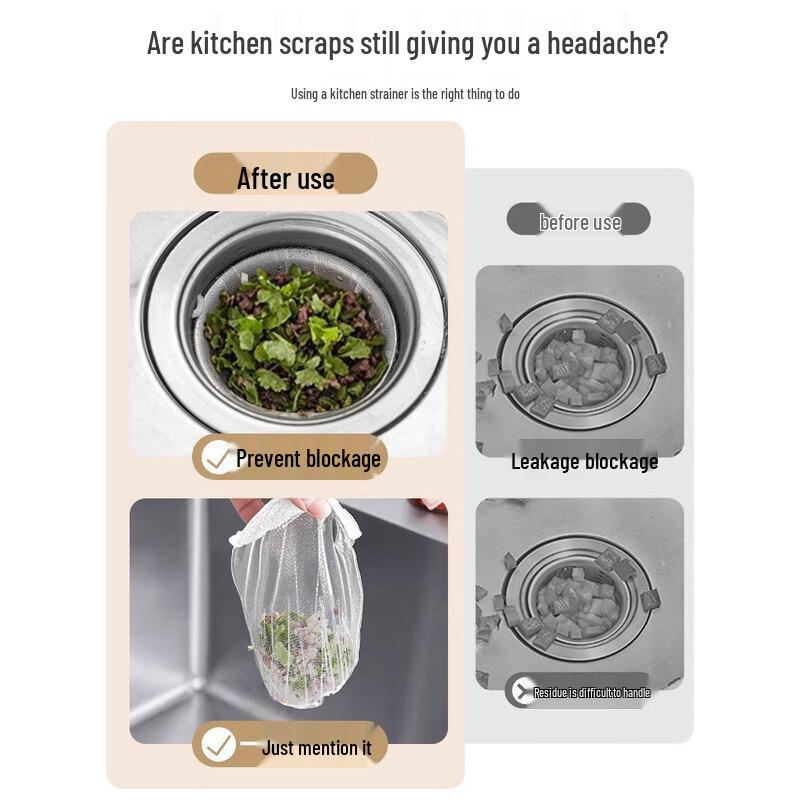 Disposable Kitchen Sink Strainer Bags