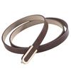 Fashionable Alloy U Shaped Buckle Slim Belt for Women Perfect for Casual and Business Outfits