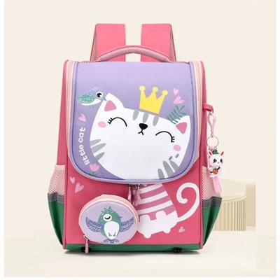 Mochila Nova Estampa Gato Fofo Menino Menina Mochila Escolar Infantil Desenho Animado Anime Viagem Estudantes Bolsas Escolares Mochila