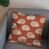 2D Stylish Hedgehog-Printed Cushion For Home Decor Pattern Cushion Cover Suitable For Sofa Bedroom Car Pillow Cover