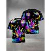 T shirt 3D Print Men's Bowling Lovers Sport Tees Casual Plus Size Unisex Top Summer Street Youth Man Clothing