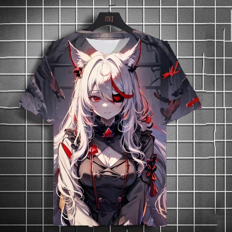 2026Summer Fashion 3d Anime Men s and Women s T-shirt Date A XXS