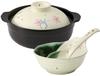 Skater Earthen Pot 6 My Neighbor Totoro Cherry Blossom Pattern Ghibli No. 22.6xH11.6cm CDN18-A