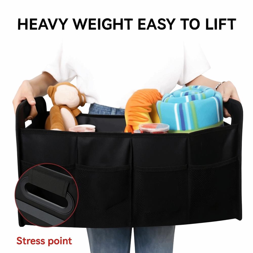 Multifunction Car Trunk Organizer Oxford Cloth Shoes Storage Box Car Trunk Storage Bag Trucks