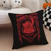 Ttengen Toppa Anime Cushion Cover Throw Pillow Cover Hidden Button Durable Polyester Chair Cushion