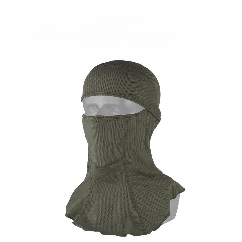 Tactical Full Face Breathable Elastic Sunscreen Outdoor Sports Snood Helmet Liner Headcover for All Seasons