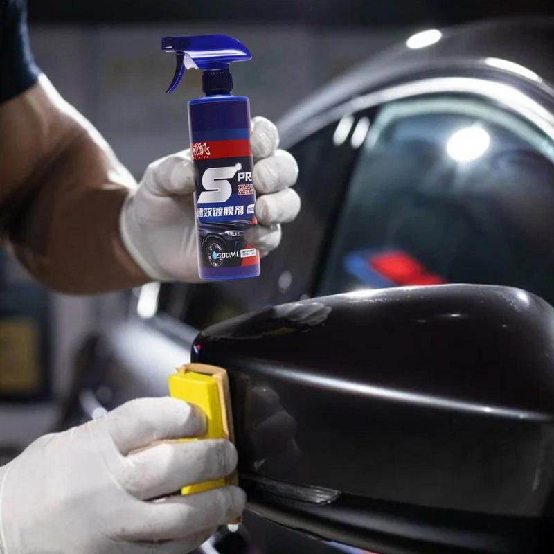 500ml 3 In 1 Car Paint Repair Ceramic Coating Spray Quick Nano-coating Spray Wax Automotive Hydrophobic Polish Paint