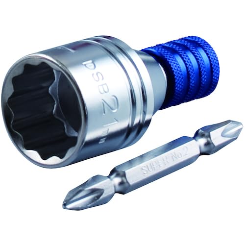 

SUPERTOOL DSB21 21mm 18V Socket Bit for Electric Impact Drills (Removable Bit) (Metalworking)
