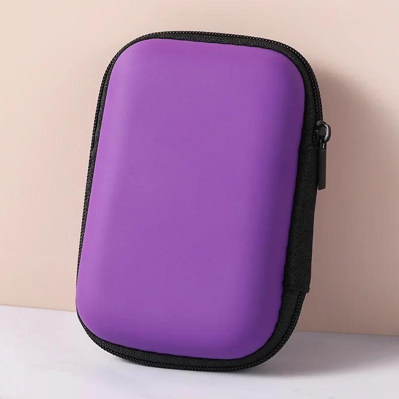 Zipper Bag Sundries Travel Storage Bag Charging Case for Earphone Package Portable Travel Cable Organizer Electronics Storage