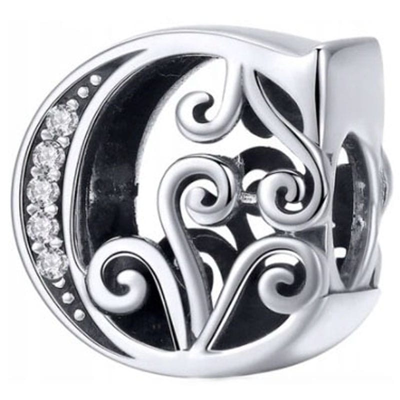 Charms Do Pandora Zawieszka Charms Litera C Srebro 925