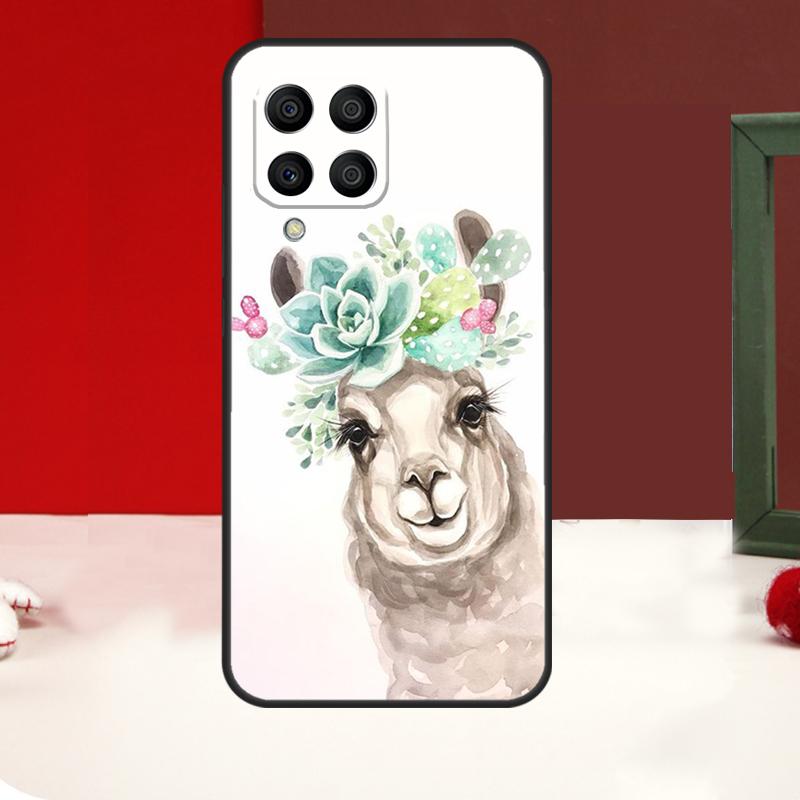 Lama Llama Alpaca Case For Samsung Galaxy M53 M33 M13 M12 M32 M52 M06 M16 M36 M56 M15 M55 M31 M14 M35 M34 M54
