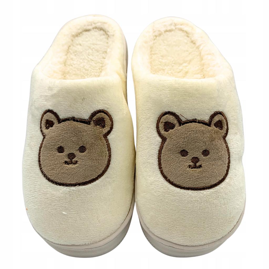 Winter Slippers Teddy Bear Women's Children's Warm Slippers S. 38-39