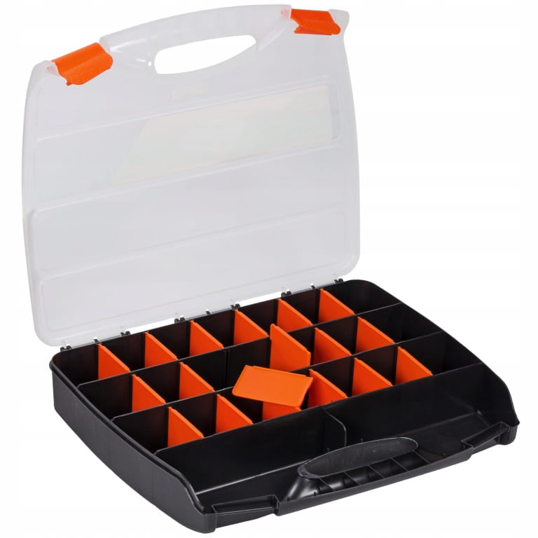 Workshop Organizer with Handle and Adjustable Dividers 31x38 Cm