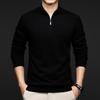 Men's Premium Cashmere Half-Zip Sweater - Winter Thickened Pullover