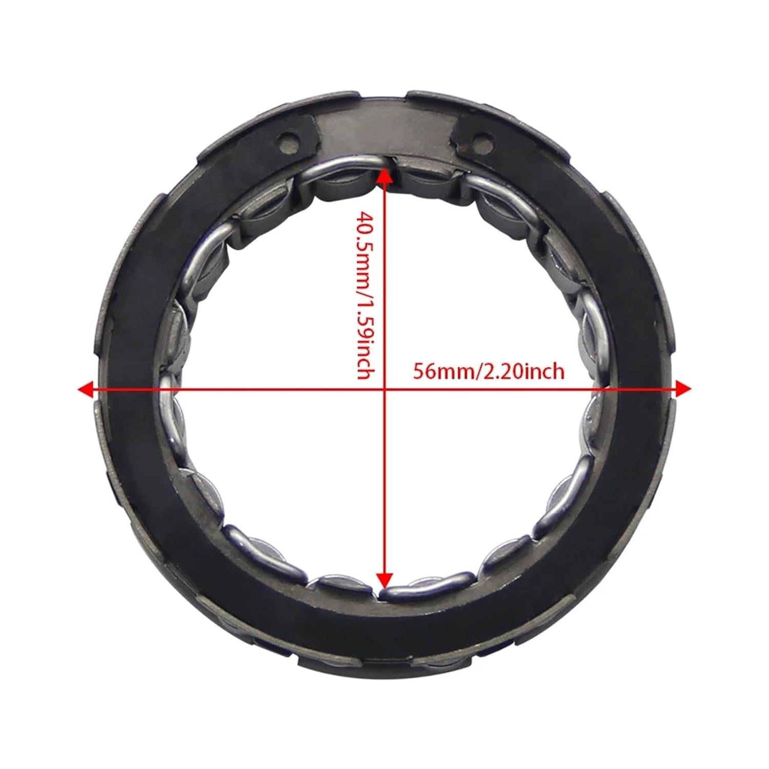

Motorcycle One-Way Bearing Starter Motor-Run Clutch Compatible with KTM 690 SMC R ABS Rally Factory Replica Supermoto Limited 76640026000