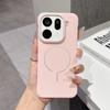 Etui na telefon z ładowaniem bezprzewodowym Magsafe dla OPPO Find X9 X8 X8S X8S+ Pro X8 Ultra Magnetyczne Skórzane Bezramkowe Ochronne Pokrowiec