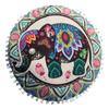 Round Bohemian Meditation Cushion Cover Ottoman Cushion Pillowcase Sofa Cushion