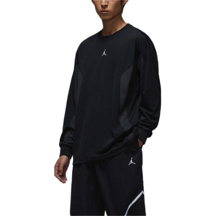 Jordan Round Neck Pullover Comfortable Versatile Long Sleeve T-Shirt Men Tops IF1886010