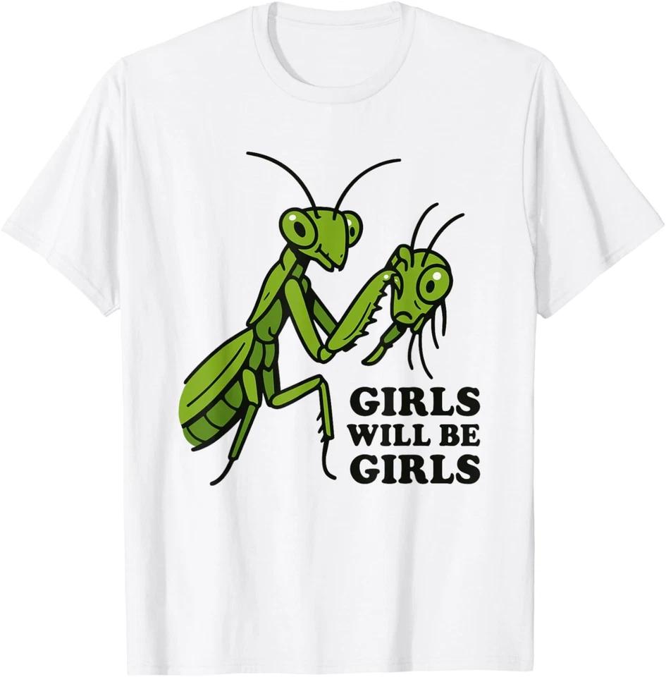 

Girls Praying Mantis Funny Will Be T-Shirt S