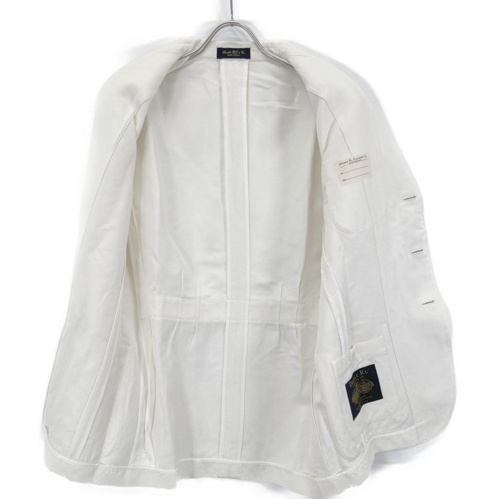 RRL Ivory Linen X Silk Tailored Jacket Jacket 38R IvoryUsed