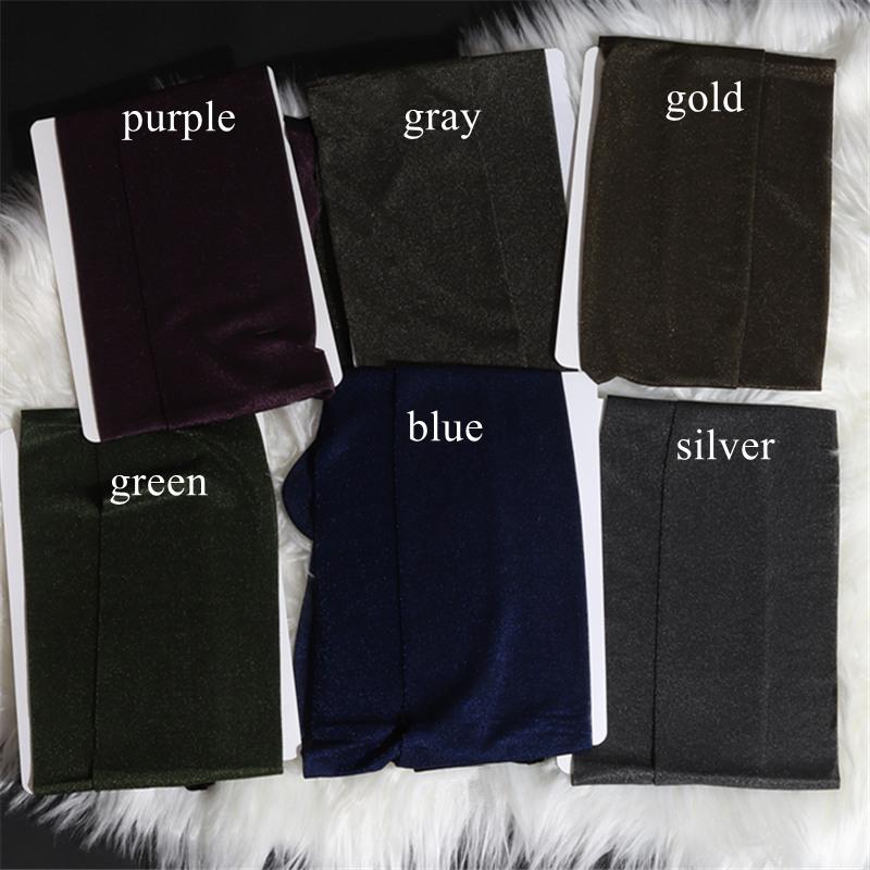 Gold Sliver Blue Purple Flashing Pantyhose Harajuku Style Glitter Pole Dance Nightclub Party Stockings Women Sexy Nylon Tights