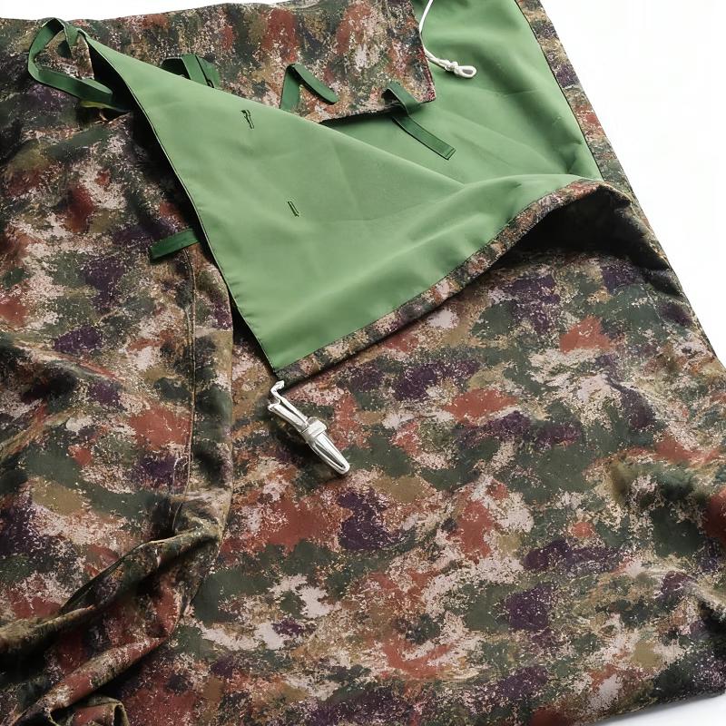 Heavy-Duty Camouflage Canvas Car Cover