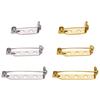 20x Metall-Anstecknadeln Leere Basis-Anstecknadeln 20/25/32mm Sicherheitsnadel mit Verschluss