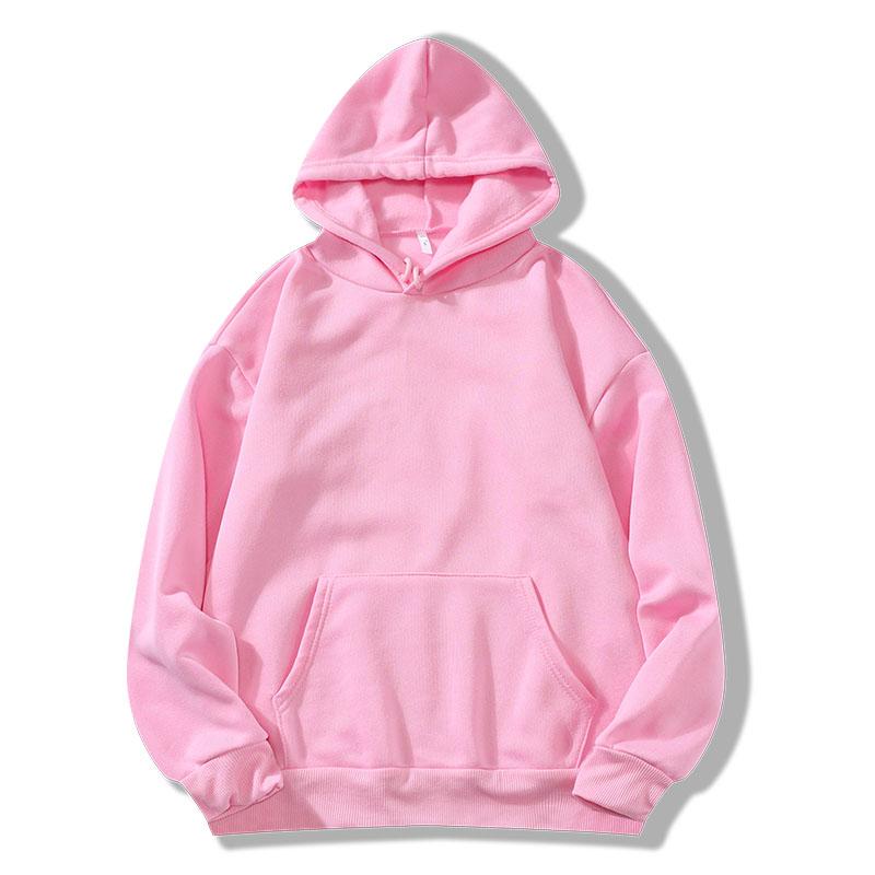 

Solid Color Hoodie Set Pocket Long Sleeve Harajuku Ms Hoodies Sweatshirts Woman Casual Autumn Winter fleece Hip Hop Hoody Sweat Femme Tops Clothing