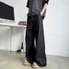 American Trend Spring Casual Wide-leg Trousers Men's Trendy Brand Versatile Niche Deconstruction Straight Loose Suit Pants