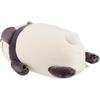 Ribuhato Bolster Cushion Marshmallow Animal Panda Ring Ring 27cm Soft Plush Toy