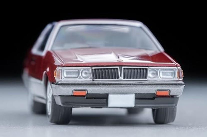 TOMYTEC Tomica Limited Vintage Neo 1/64 LV-N69c Toyota Corona Hardtop 1800GT-TR Bordowy/Szary Model z 1984 roku Gotowy Produkt 339328