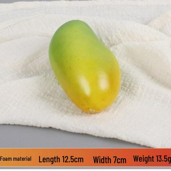 Fake Mango & Apple Simulation Model for Art Students Sketching and Photography Props