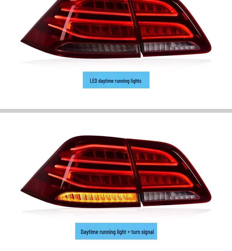 Compatible Rear Tail Light for Mercedes GLE-Class W166 (2015-2018) ML300 - Part Numbers 1669065501, 1669065901