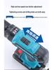 High-Power Multifunctional Lithium Drill & Screwdriver Set