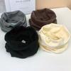 Winter Fleece-Lined Thickened Warm Neck Gaiter - Unisex Cervical Collar, Cycling Cold-Resistant Double-Sided Polar Fleece Scarf